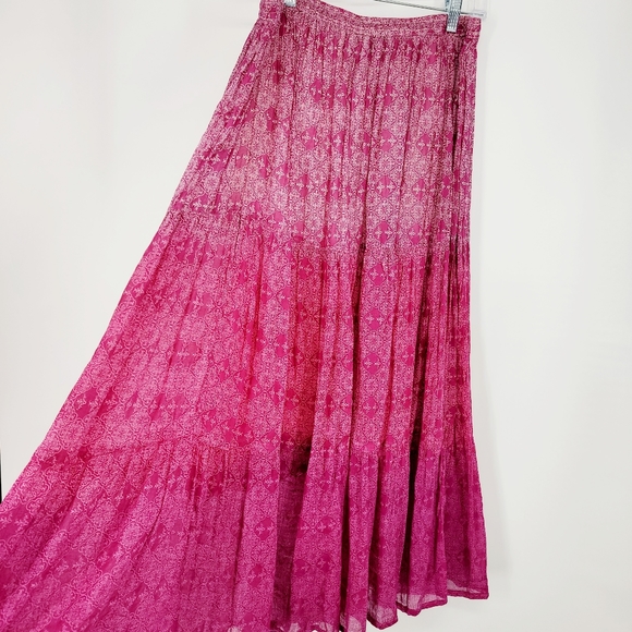 Jane Ashley Skirts Jane Ashley Broomstick Boho Midi Skirt Plus X Poshmark